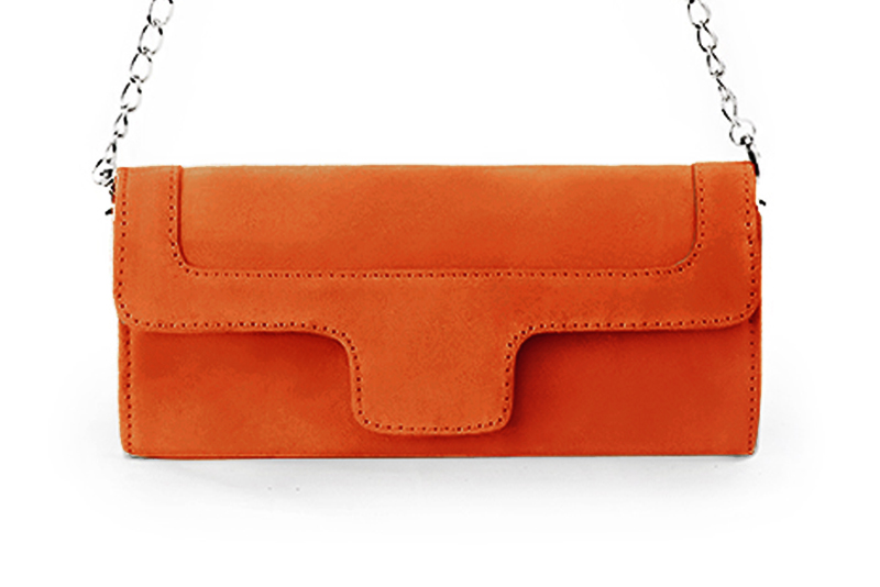 Clementine orange dress clutch for women - Florence KOOIJMAN